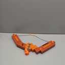 Nerf Minecraft Bow Dart Blaster, Pull-Back String Priming, 8 Nerf N1 Compatible Only with N1 Dart Blasters, Ages 8+