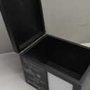 pet urns for Dogs,Pet Memorial Box with Photo Frame  Wooden Pet Urn for Dogs & Cats, Keepsake Memory Box, Black