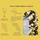 Graduation decorations class of 2025,Grad 2025 Boxes,balloons of number 2025 for men women graduation party decorationsGold