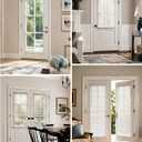 UNISHADES Cordless 1" Vinyl Mini Blinds for Doors, 25" W × 70" H, White