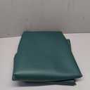 Majestic Giftware PVC Faux Leather Rectangle Tablecloths | (TCE35-54160) Hunter Green Waterproof & Spill Proof Dining Table Cover | Decorative Washable Tablecloth for Home, Kitchen, Party (54X160)