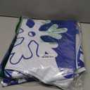 COVACURE 55" Snow Sled Extra Large Snow Tube - Thickened Inflatable Sleds for Adults, Heavy Duty Snow Tube with Reinforced Grab Handle & Rope, Snow Play Gear for Sledding and Skiing