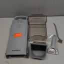 SupMaKin Upgrade Safe Mandoline Slicer for Kitchen,Adjustable Potato Slicer Vegetable Onion Chopper, French Fry Cutter, Include Vegetable Peeler(Gray)