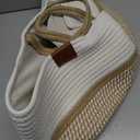 DECOMOMO XL Baby Caddy Organizer, Mother's Day Diaper Caddy Basket, Baskets for Baby Shower Gifts (Spiral Beige & White, Extra Large)