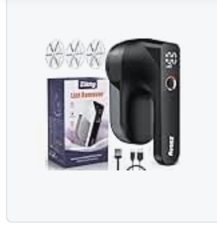 BEAUTURAL Fabric Shaver and Lint Remover, Sweater Defuzzer with 2Speeds, 2 Replaceable Stainless Steel Blades, Battery Operated, Remove Clothes Fuzz, Lint Balls, Pills, Bobbles