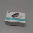 Mini Bag Sealer, USB Rechargeable Chip Bag Sealer Heat Seal, 2 in 1 Bag Sealer Heat Seal with Cutter, Portable Bag Resealer for Plastic Bags Snacks & Food Storage(Black)