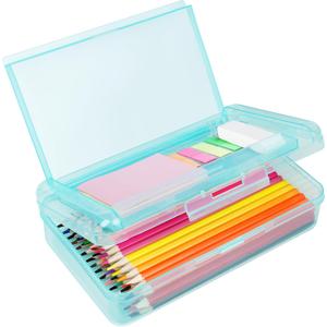 Plastic Pencil Box, Large Capacity Pencil Case, Pencil Boxes