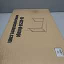 Huuger Computer Desk, 48 Inch Office Desk, Gaming Desk with Storage, Writing Desk Work Desk for Home Office, Study, Modern Simple Desk, Large Legroom, Metal Frame, Rustic Brown