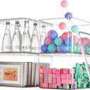 Clear plastic storage bins with LIDS,storage containers for snacks, cosmetics, books, dog food, Storage Organizer for NurseryKitchen, Living room,Bedroom, Bathroom, Office (clear, 4XL)