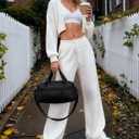 Ceneda Small Gym Bag for Women, Quilted Puffer Tote with Wet Pocket & Coin Purse, Lightweight Mini Sports Travel Duffle with Crossbody Strap, Water-Resistant for Workout, Yoga, Daily Commute (Black)