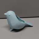 Genuine Fred BLUE BIRD Ceramic Colander, Charming, Unique Design, Berry Colander, Fun Kitchen Gadget