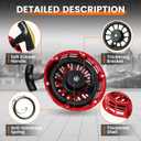 Pull Start Assembly Recoil Starter Fit Honda GX120 GX160 GX200 Pull Starter (Steel Rod Paws) Engine 4/5.5/6.5hp Motor Replace # 28400-ZE1-003ZF 28400-ZH8-013YA with Pull Rope