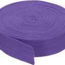 PATIKIL 1"/2.5cm Cotton Twill Tape 10 Yards Cotton Ribbon Bias Binding Tape Herringbone Webbing Trim for Sewing Gift Wrapping Craft DIY Dark Purple