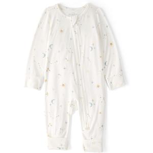 Carter's Neutral PurelySoft Sleep and Play Pajamas, Constellation Print, 3M