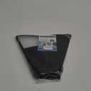 Soft Dog Cone for Dogs After Surgery, Breathable Pet Recovery Collar for Large Medium Dogs, Adjustable Dog Cone Collar, Elizabethan Collar (L, Black) (L (Neck: 16.5-18.3"))