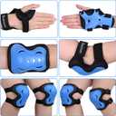 BOSONER Kids/Youth Knee Pad Elbow Pads Guards Protective Gear Set for Roller Skates Cycling BMX Bike Skateboard Inline Skatings Scooter Riding Sports, M