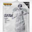 Spooktacular Creations Girls Angel Costume, Kids Halloween Sculpture Statue Pattern Costume, Fallen Angel Dress for Cosplay (Small(5-6 yrs))