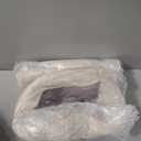 Beige Bar Stool Seat Cushions, Round Stool Covers Pads with Ties Non Slip (14"x14"x4",2 Pack)