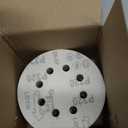 JTIEO Sanding Discs 5 Inch, 320 Grit Orbital Sander Pads, Hook & Loop Sandpaper Pads, 8 Hole Round Sanding Discs for Random Orbital Sanders