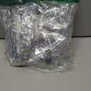 Lyrow 6000 Strands Tinsel Icicles for Christmas Tree Tinsel Christmas Tree Xmas New Years Eve Festivals Decor Birthday Party Supplies(Laser Silver)