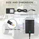 3 x 12V Kids Charger for Ride On Car, 12V Various Electric Ride-on Toys Car Battery Charger12 V Universal Kids Riding Toy Chargers