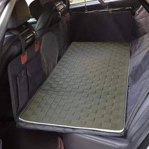 Non-Slip Pet Bed Mat for Back Seat Extender, Hair Resistant Dog Blanket for Hard Bottom Dog Car Seat Cover, Anti Slip Pet Linner Backseat Cover Graphite/M (52"Lx23.5"W, Graphene)