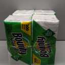 Bounty Quilted Napkins 1-Ply 12 1/10 x 12 White 200/Pack (96595PK) (light green and white)
