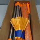 20 Feet High Reach Duster Kit with 2-14 ft Extension Pole, Cobweb & Corner Brush Cleaning Duster Kit for Cleaning, Microfiber Feather Duster Cleaner with Washable Head for Ceiling Fan, Furniture, Home