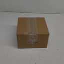 MyGift 8 Inch Round Modern Artificial Succulent Arrangement Potted in White Concrete Plant Bowl, Assorted Faux Mini Succulents in a Decorative Planter Pot (White)