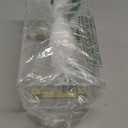 YoBa Thick Acrylic Tissue Box Holder Rectangular Clear Tissue Box Dispenser with Gold Plated Aluminum Legs for Bathroom, Kitchen, Bedroom, Office, Hotels and Restaurant (Rectangle)