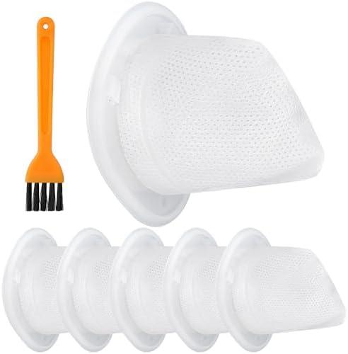 5-Pack Handheld Vacuum Filters Replacement for Black and Decker Dustbuster QuickClean Cordless HNVC215B10, Compatible with Hand Vacuums Models HNVCF10 HNVC220BCZ01 HNVC215BW52 Filter