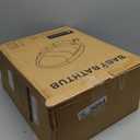 Collapsible Baby Bathtub - Large Baby Bath Tub with Thermometer & Cushion | Travel Portable Newborn Infant Bathtub | Foldable Toddler Bathtub for Baby 0 to 36 Months (Grey)