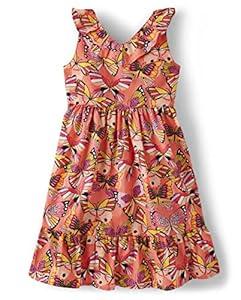 Gymboree, and Toddler Sleeveless Dress, Pink Butterfly, 12-18 Months