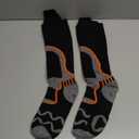 Heated Socks for Men Women, 5000 mAh Rechargeable Electric Heated Socks with 4 Heat Settings, 360 Surround Heating Washable Winter Foot Warm Socks for Hunting, Skiing, Camping, Hiking