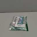 LucBuy Bling Camera Lens Protector for Samsung Galaxy Z Flip 4, Tempered Glass Camera Cover Film Stickers, Glitter Automatic-Alignment Individual Metal Ring Screen Protector (Gold)