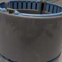 MR.SIGA Toilet Plunger with Holder, Heavy Duty Plunger with Sturdy Handle for Toilet Cleaning, Gray