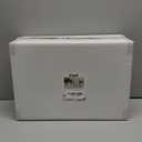 Ciaell 24 Pack Plastic Champagne Flutes - 6Oz Gold Rim Disposable Champagne Glasses - Square Clear Plastic Toasting Glasses for Party Birthday Anniversary Wedding