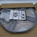 Heavy Duty 55 Gallon Drum Dolly  2000LB Capacity, Anti Rollover Design with 4 Swivel Casters & 2 Brakes, Double Fork Style for Warehouse/Industrial Use (Black)