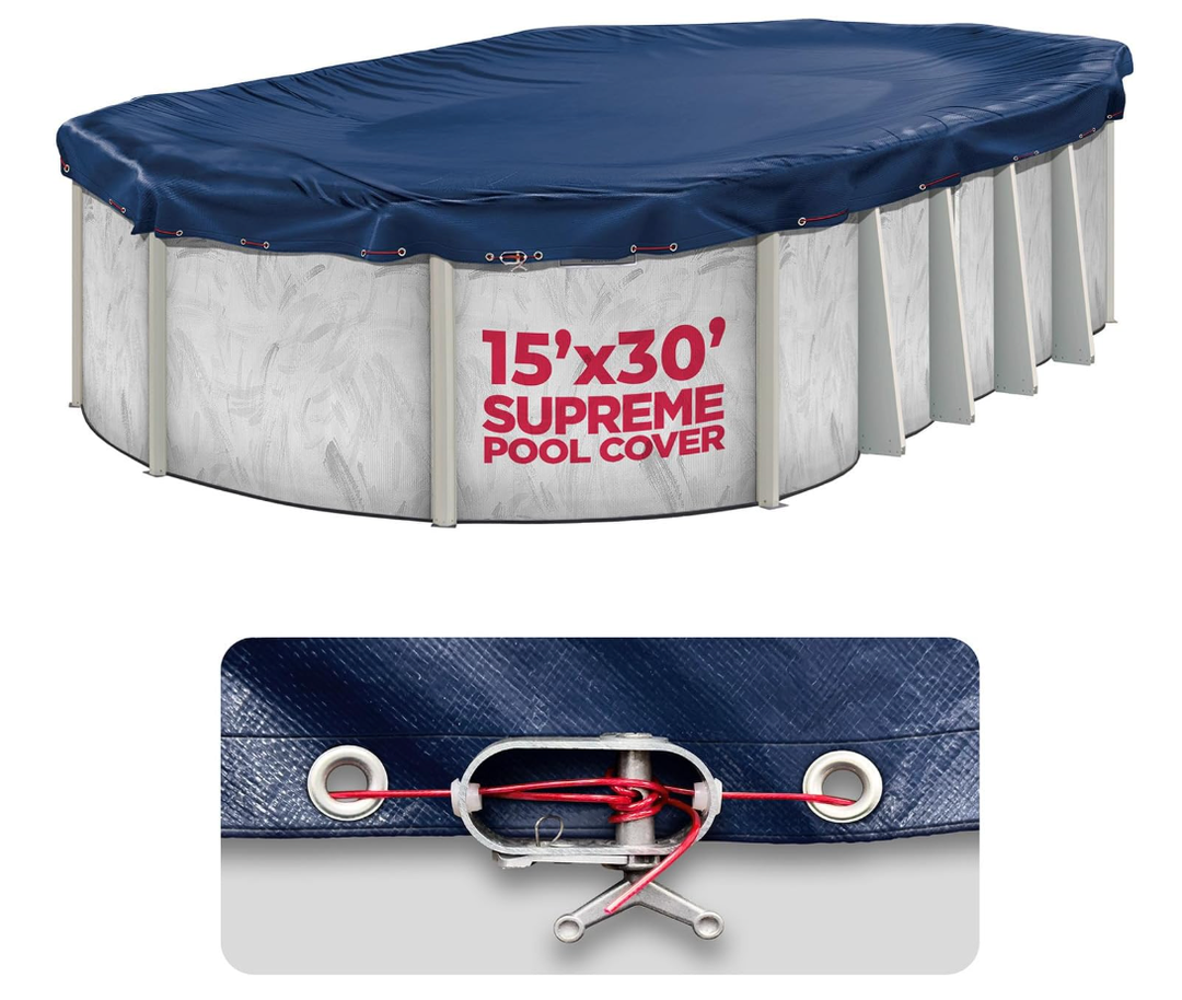 15x30 FT Oval Pool Cover, 25'