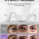 Under Eye Red Light Therapy Device, Red Light Therapy Glasses for Eye, Newtiful Eye Pods for Eye Bags, Lightweight Eye Massager, Red Light Eye Therapy Eyepods for Under Eye Dark Circless