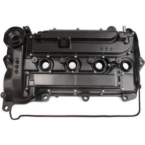 MITZONE Aluminum Valve Cover with Gasket Compatible with Honda Accord Civic CR-V 1.5L Turbo Petrol 2016-2024 (Black)