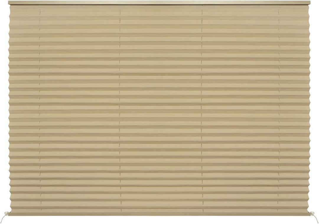 NOVINO RV Blinds Shades for Camper Window, RV Pleated Shades Camper Blinds for Travel Trailers Motorhome Motor Coach-50 W x 38" L
