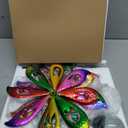 360°Solar Wind Spinner with Lights Sunflower Garden Outdoor Decor Yard Lawn Art Decor for Patio Kinetic Windmills Unique Gifts for Friends and Family 60.63'' H x 13.38'' Dia