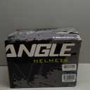 TRIANGLE Dual Sport Motorcycle Helmet Dirt Bike Helmets ATV Full Face Helmet for Adults Men with Internal Sunshield DOT Approved (Small, Gray)