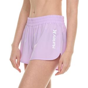 Hurley 3"/5" Swim Board Shorts for Women, Swim Shorts Women, Swimming Bottoms with Pockets (X-Large, Lilac)