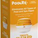 PoolRx+ Mineral Algaecide Unit, up to 6-Month Algae Control, for 5K-7.5K gallons, Orange & White, New Formula with Silver.