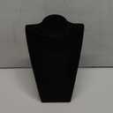Homoyoyo Necklace Display Stand Holder Elegant Jewelry Mannequin for Necklaces and Earrings High Black Jewelry Rack for Home Store Showcase for Gifts and Special Occasions