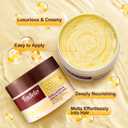 Collagen+Keratin Hair Mask - Deep Repair for Damaged Hair with Argan Oil and Vitamin E - Hydrating Treatment for Dryness and Damage-150 ml (Refreshing), Yellow (5.07 Fl Oz (Pack of 1), Fresh)