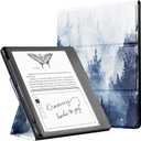 CoBak Stand Case for Kindle Scribe - Premium Folio Leather Cover with Pen Holder, Auto Sleep/Wake - Compatible with 10.2 Inch Kindle Scribe (2022/2024 Release)