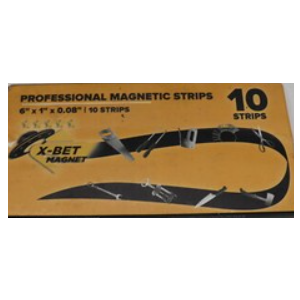 X-bet Professional Magnetic Strips with Adhesive Backing